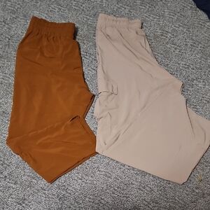 ZeroXposur Tan and Brown Relaxed Pants